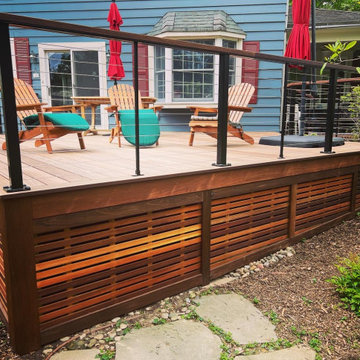 Honorable Mentions - 2022 - Raised backyard deck