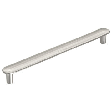 Amerock Concentric Bar Cabinet Pull, Satin Nickel, 6-5/16" Center-to-Center