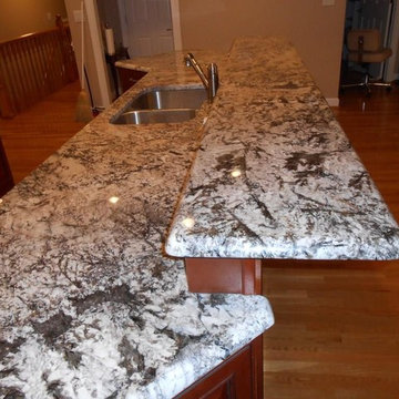 Bianco Antico Granite Countertop Color Examples