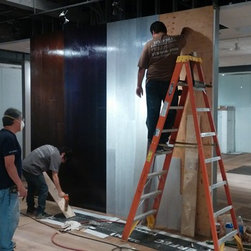 Commercial new construction - Pacific Design Center (West Hollywood) - Hardwood Flooring