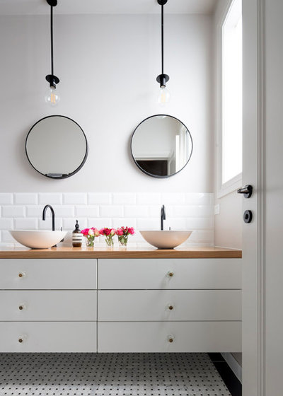 Contemporary Bathroom by Caroline Touzeau Design