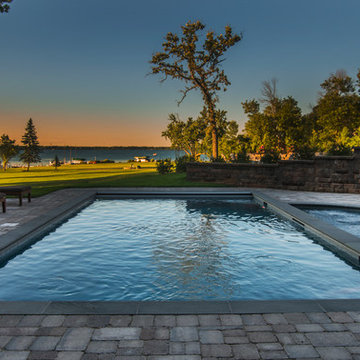 Delavan, WI Swimming Pool and Hot Tub