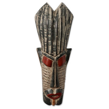 Judicial Authority Cameroon Wood Mask