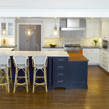 Chatham Pop of Color Kitchen Renovation