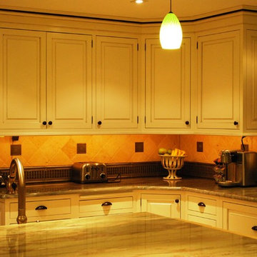 Two Level Kitchen Island in Broad Axe