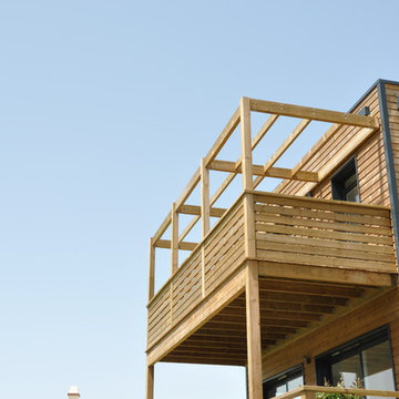 Maison et extension à ossature bois - 286 m² - Saint Denis la Chevasse (Vendée)