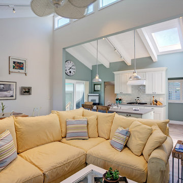 Larkspur beach inspired kitchen