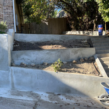 Concrete Retaining Walls/Stairs