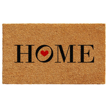 Heart Home Doormat, 24"x36"