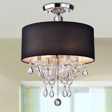 Haly Semi Flush Mount Chandelier