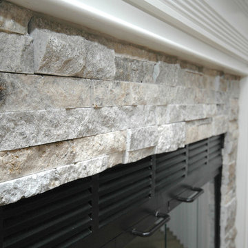 Stone Fireplace