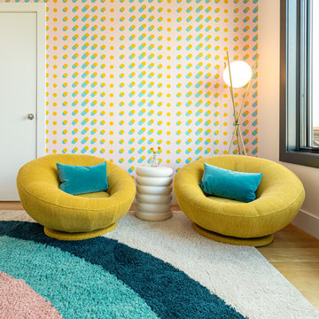 Pigment and Pattern: A New Build Midcentury Modern House
