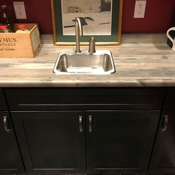 Waypoint and Contractors Choice Cabinetry- 650F Painted Silk Kitchen