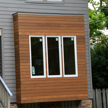Chicago, IL Aged Pewter Hardie Exterior Siding