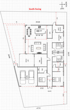 Floorplan For East Facing Trapezoid Shaped Block Houzz Au
