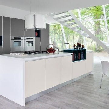 Modern Italian Custom Made Kitchens by LUBE