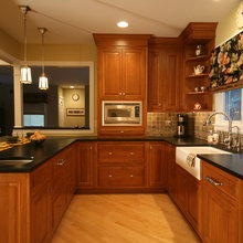 brick backsplash