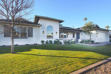 Transitional exterior home photo in Phoenix