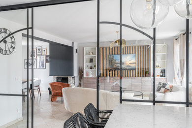 Aménagement d'une maison contemporaine.