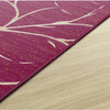 Flagship Carpets FM224-22A 4'x6' Moreland Plum Wine Classroom or Office Rug