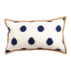 IKAT PILLOW COVER &ndash; SPOTTED RECTANGLE - NEW - Products