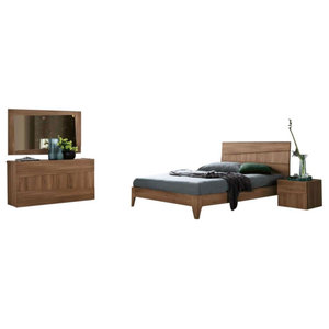 Rosedale Bedroom 4 Piece Set Industrial Bedroom Furniture Sets By Woodcraft Furniture Houzz