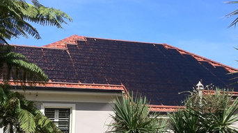 Thermotube pool heating on older terracotta roof tiles