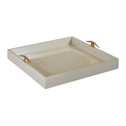 8020-01 Jan Square Tray - Serving Trays