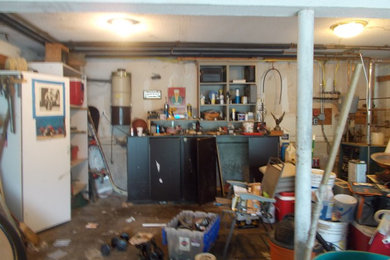 Garage Cleanout BEFORE