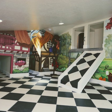 Alice in Wonderland Themed Room