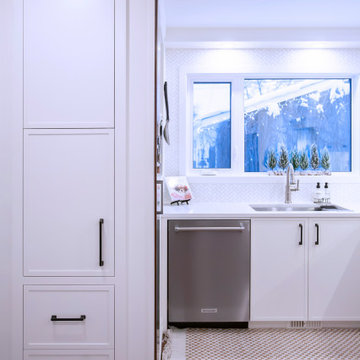 Light and Bright White Kitchen Reno