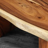 Freeform Wood Coffee Table, 3'x3'