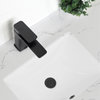 STYLISH 18" Rectangular Undermount Ceramic Ceramic Bathroom Sink With 2 Finishes