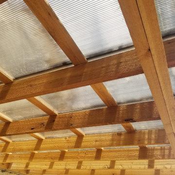 Enclosure and new deck