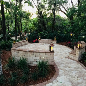Highland Park Pool House Lanterns