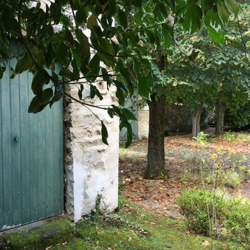 Création et réalisation d'un jardin près de Fontainebleau