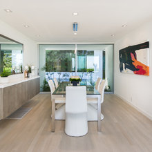 dining room floating side board