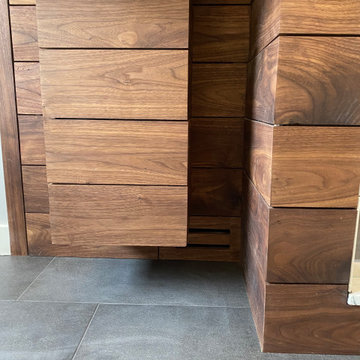 Walnut Accent - Bathroom in Lexington, Ma