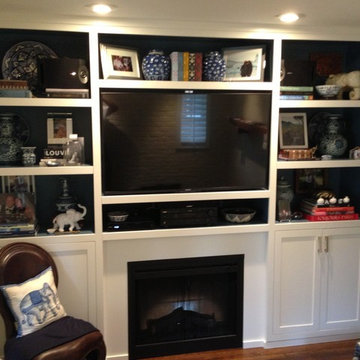 Entertainment Wall and Fireplace Surrounds
