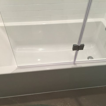 Downtown Kingston Contemporary Bathroom Reno