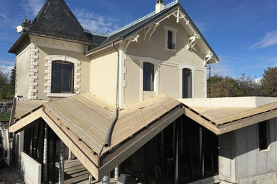 Réalisation d'une maison design.