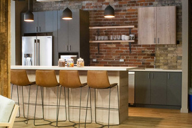 Urban kitchen photo in Toronto
