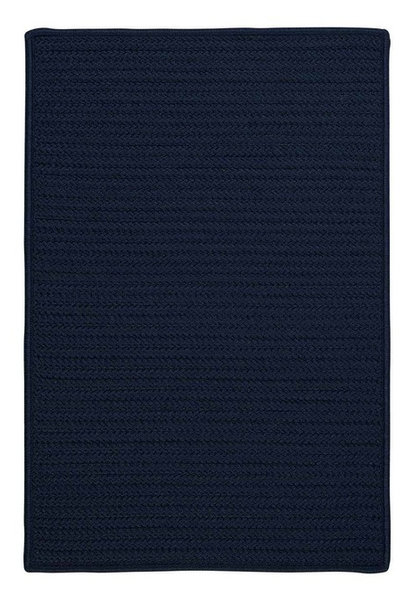 Solid Textured Braided Rug,Navy (Blue) Indoor/Outdoor Carpet ... Solid Textured Braided Rug,Navy (Blue) Indoor/Outdoor Carpet ...