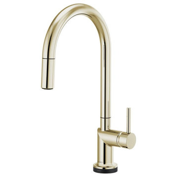 Odin 1.8 GPM Single Hole Pull Down Kitchen Faucet, On/Off Touch Activation