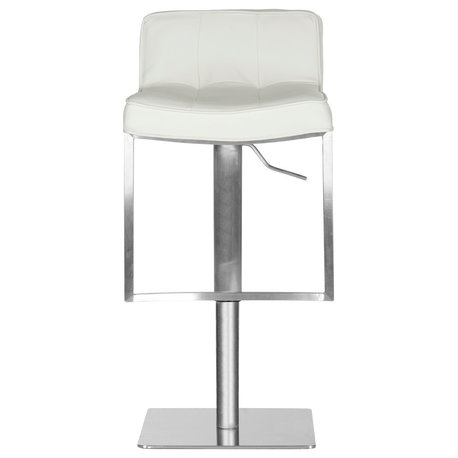 Safavieh Newman Swivel Barstool, White