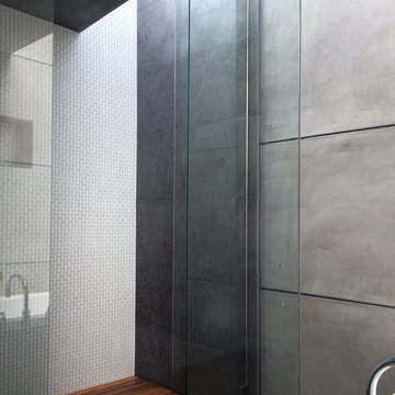 steam shower at master bath