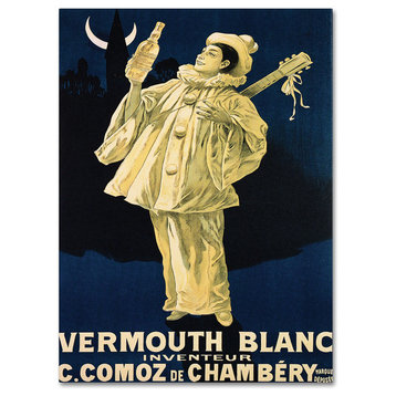 'Vermouth Blanc Comoz de Chambery' Canvas Art