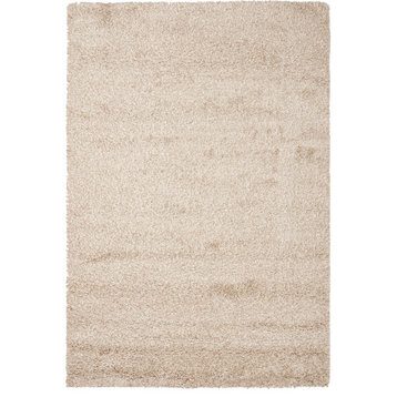 Safavieh California Shag Collection SG151 Rug, Beige, 8' X 10'