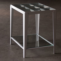 Matrix End Table by Charleston Forge - Side Tables And End Tables