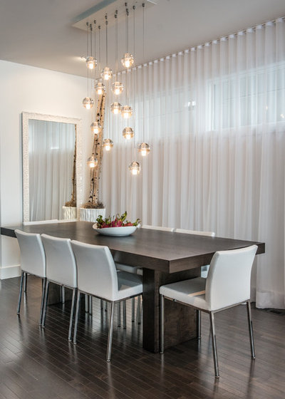 Contemporary Dining Room by Alykhan Velji Design